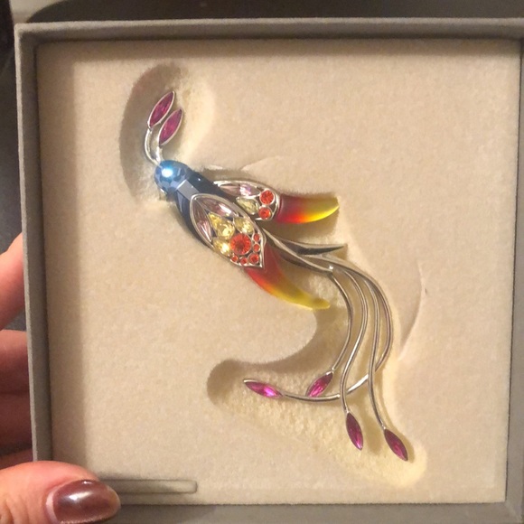 Very beautiful Swarovski brooch, Multicolour , vintage - Picture 3 of 4